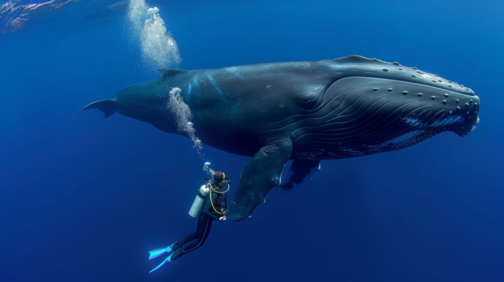 ¿Se Puede Bucear con Ballenas?